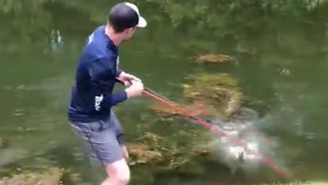 Crazy Fishing Trick