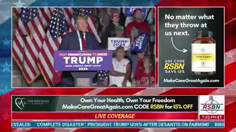 President Trump FULL SPEECH at the MAGA Rally in Erie, Pennsylvania