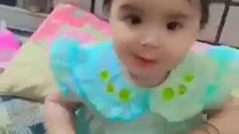 Cute Naughty baby Girl - Funny Video