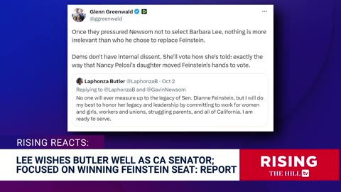 WATCH: Barbara Lee SHADES Feinstein After Laphonza Butler Picked To Fill Senate Seat: Brie Joy Gray