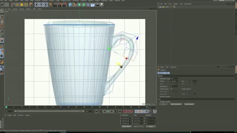 C4D cup modeling from the master, the content is suitable for beginners