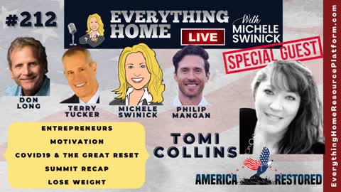 212: AMERICA RESTORED + Entrepreneurs, Motivate, Covid19 & The Great Reset Summit Recap, Lose Weight