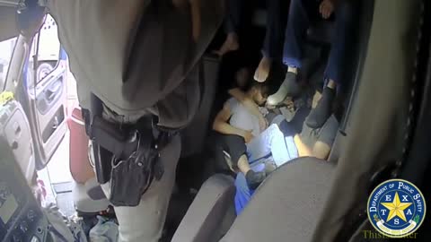 DPS Troopers Find 18 Illegal Immigrants Inside Cab of Semi During CVE Inspection