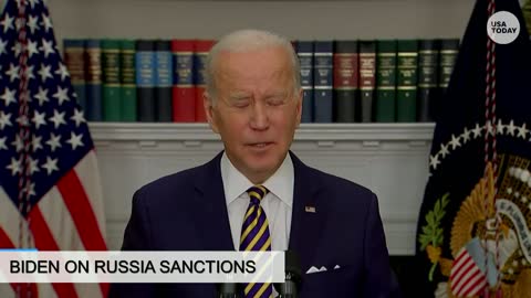 President Biden delivers remarks on new sanctions on Russia | USA Today