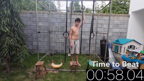 Father & Son Workout in Nicaragua - Cut Day 112 - Grip & Forearms with 1 Set to Failure