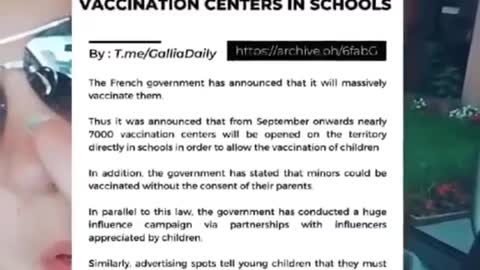 FRANCE TO MANDATE VACCINES FOR CHILDREN, FINES AND JAIL TIME FOR VACCINE REFUSERS