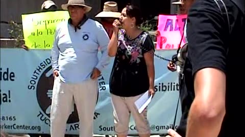 SB 1070 Protest at Tucson Police Department