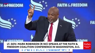 🔥 Mark Robinson Goes Scorched Earth On Dems, Promotes Trump, 'I Came Here To Get Something Started!'