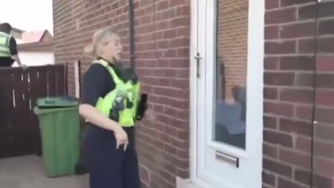 British Police now going door-to-door in Sunderland arresting anti mass-immigration protesters