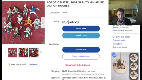 The Search For Deals On Naruto Action Figures On eBay On 11-20-2021 Revealed