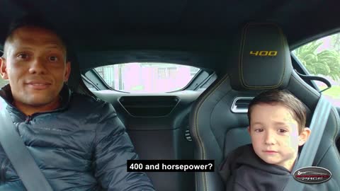 Tiny Torque: The cutest kid ever reviews the Jaguar F-Type 400 with Ernest Page