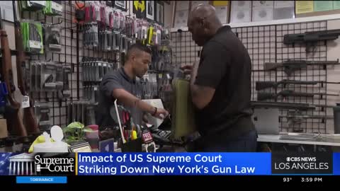 LOCAL REPORTERS IN NY, NJ AND CA COVER THE NY CARRY RULING BY SCOTUS