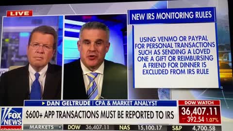 IRS heavy hands on transactions over $600