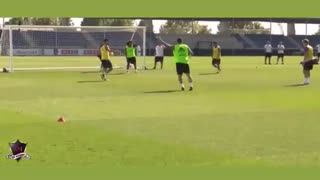 VIDEO: Isco scores an insane backheel goal in Real Madrid training