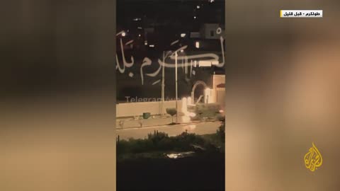 Clashes between occupation forces and resistance fighters