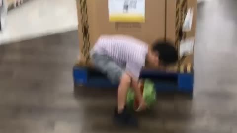 Little Boy Drops Watermelon