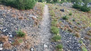 Central Oregon - Three Sisters Wilderness - The Dangers of Obsidian Glass
