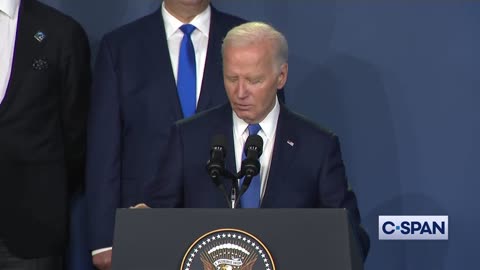 President Biden mistakenly introducing President Zelenskiy as President Putin