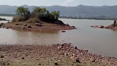 Rawal dam view #Nature #Hillstation #Travelling #biking