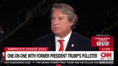 Trump Pollster Tells CNN 'Very Real' GOP Can Win Blue States