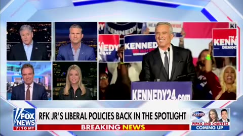 USA: Sean Hannity: RFK Jr. Won't Come On His Show Anymore Now!