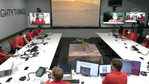 First Flight of the Ingenuity Mars Helicopter Live from Mission Control