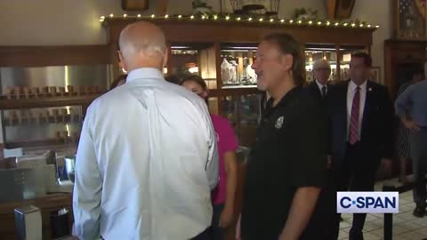 Brave Man Has to Tell Creepy Joe His Daughters are Engaged and Off the Market