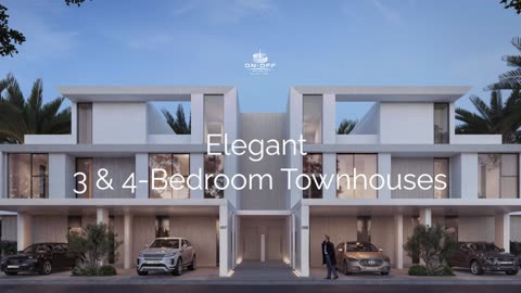 🏡Greenway 3 & 4 Bedroom Townhouse at Emaar South