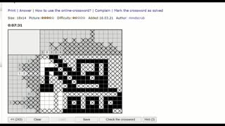 Nonograms - Crane with Wrecking Ball