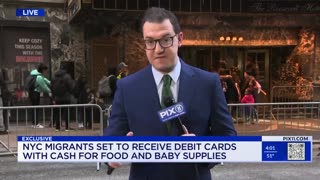 NYC will begin handing out prepaid debit cards to illegals. It will be loaded with $1,400 per month