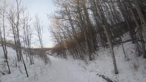 Nose hill parks in Calgary