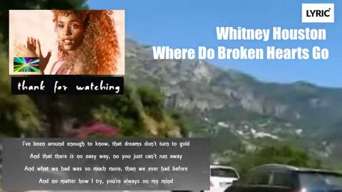 BRTR - Whitney Houston - Where Do Broken Hearts Go (Lyrics)