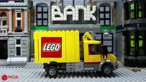 Cleaner's Secret Tunnel LEGO Stop Motion