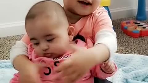 She is heavy little baby maama | Little Baby Funny Video