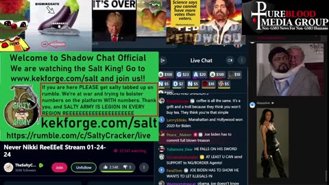 Shadow Chat Official and Salty Cracker Afterparty archive. 1-24-24
