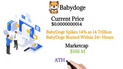 Babydoge- babydoge burning - babews today_Cut