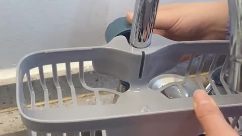 Sponge Holder Over Faucet