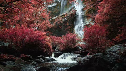 Beautiful waterfall