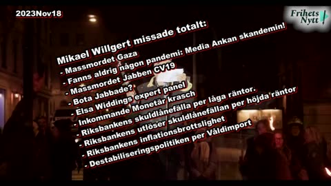 Mikael Willgert... ...missade: