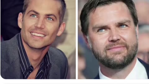 Quick Hits ! - Paul Walker is said to be JD Vance !!!