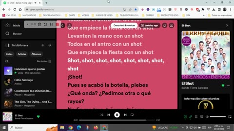 el_shot_banda_tierra_sagrada_video_letra