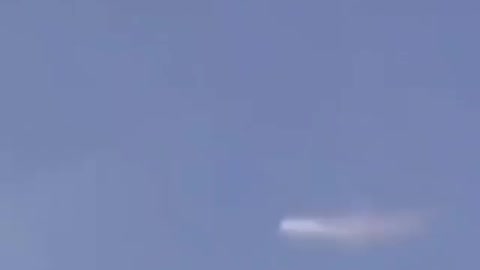 UFO chase in the sky