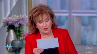 Joy Behar Confidently Reads Jokes Mocking Conservatives, Gets Awkward Reaction From Audience