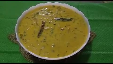 Classic Indian Dish: Vegetable Kadhi (Watch & Prepare)