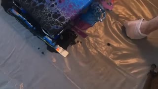 Incredible Swiping Paint Technique