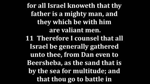 2 Samuel 17 King James version