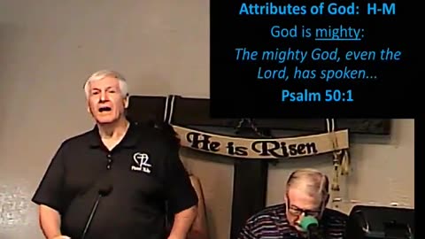 2024-08-04 JUBILEE 2024-08-04 HDBC JUBILEE PROGRAM 2024 - 26 Attributes of God - Pastor Mike Lemon