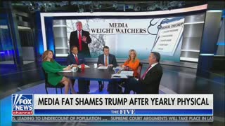"The Five" bashes media for "fat-shaming" the president