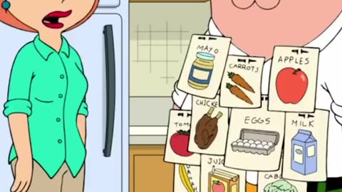 Solid method for remembering Grocery || FAMILY GUY ||