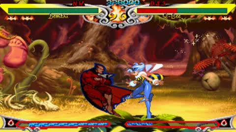 Darkstalkers Chronicle - The Chaos Tower Demitri Playthrough (PSP)